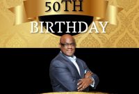 Pastor Birthday Celebration Flyer Free Idea (1st Fantastic Design)