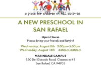 Preschool Open House Flyer Template Free (3rd Printable Design)