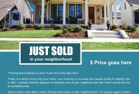 Real Estate Just Sold Flyer Templates Free Download (2nd Top Pick)