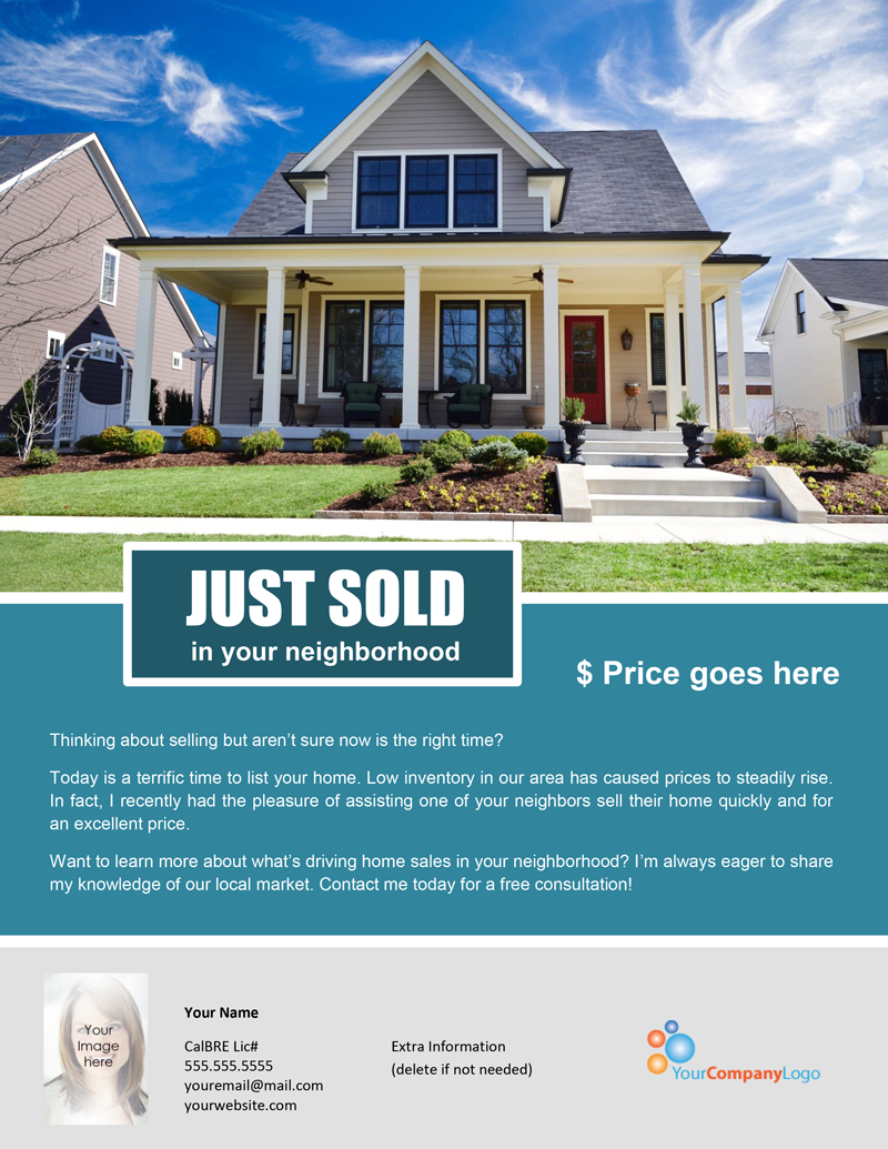 real estate sales flyer template, real estate just sold flyer templates, free real estate flyer templates for word, printable real estate flyer templates, free realtor flyer templates