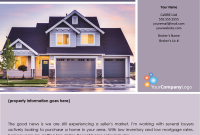 Real Estate Just Sold Flyer Templates Free Download (4th Top Pick)