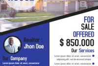 Real Estate Open House Flyers Free Idea (1st Top Template Design)