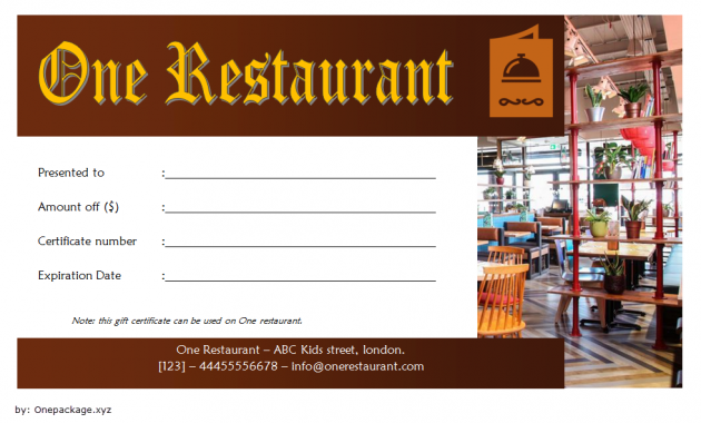 chinese restaurant gift certificate template, restaurant gift certificate template free, restaurant gift certificate template for word, gift certificate template for restaurant