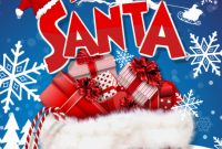 Secret Santa Flyer Template Free Download (2nd Funny Design)