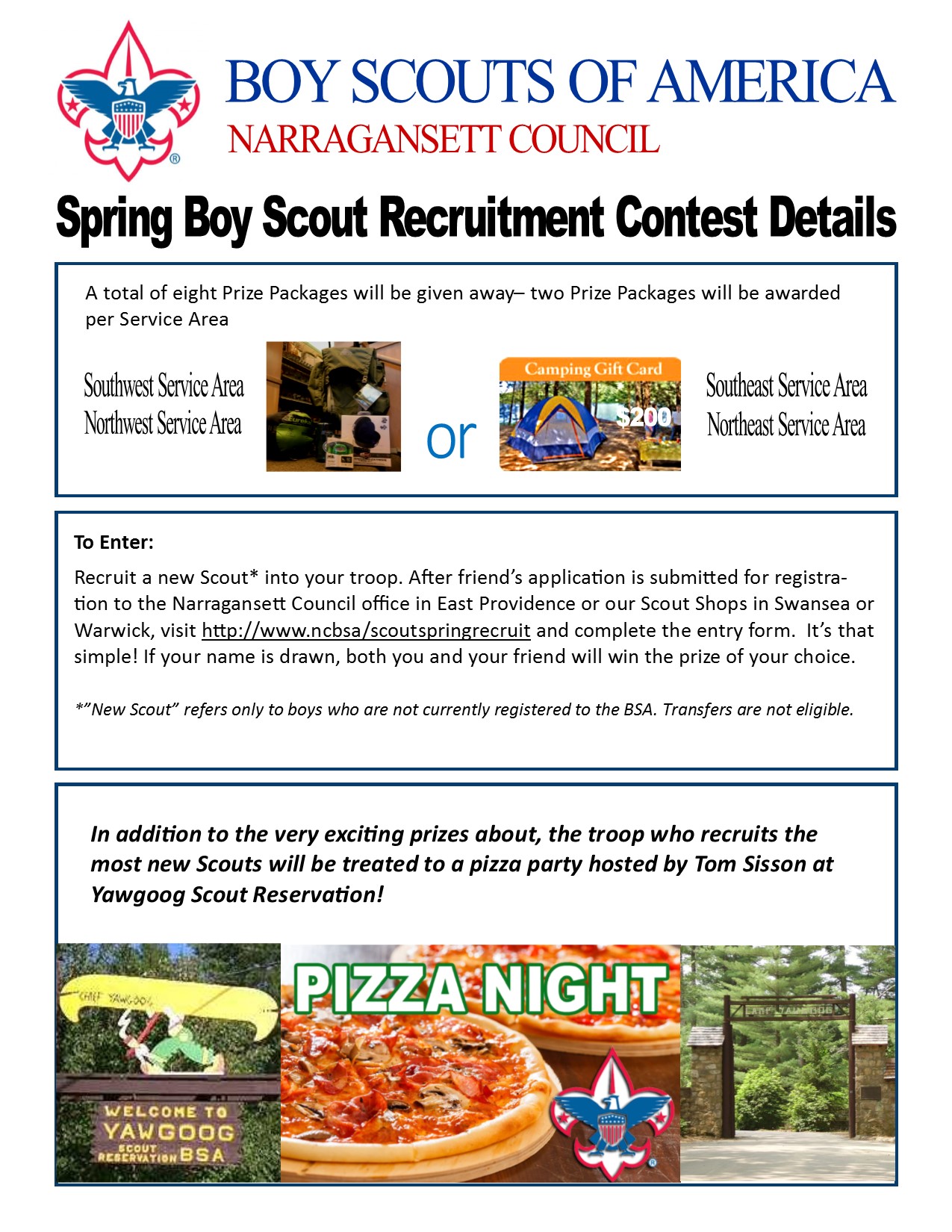 Boy Scout Recruitment Flyer Template Free (2nd Amazing Design) Two