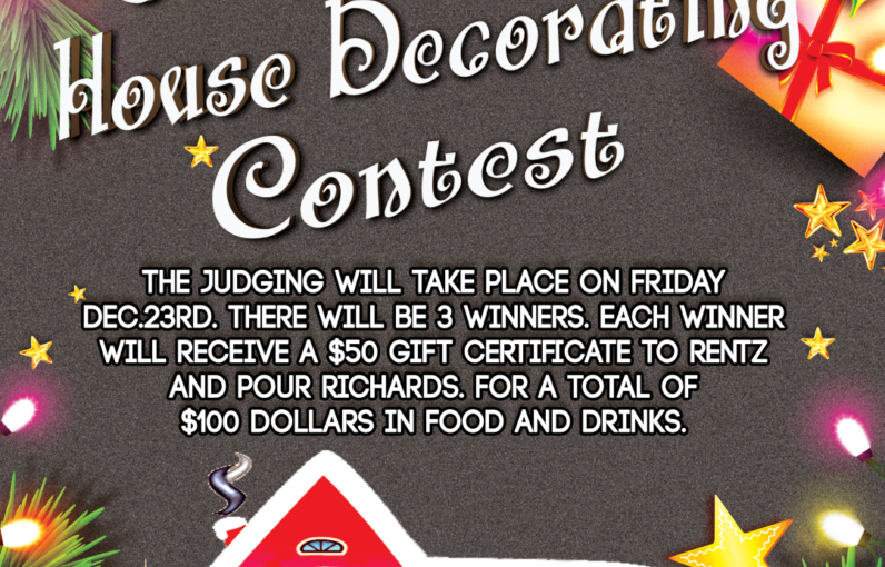 Christmas House Decorating Contest Flyer Free (10+ Top Formats)