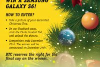 Christmas Tree Decorating Contest Flyer Free Design (1st Amazing Idea)