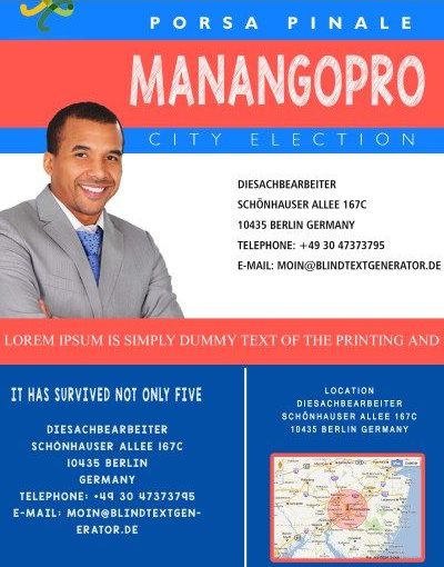 Election Flyer Template Microsoft Word Free (8+ Magnificent Formats)