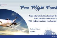 Flight Voucher Template Free Idea (2nd Agency Design)