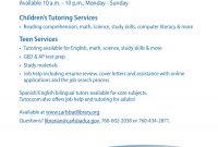 Free Home Tuition Advertisement Sample in Word (3rd Top Design)