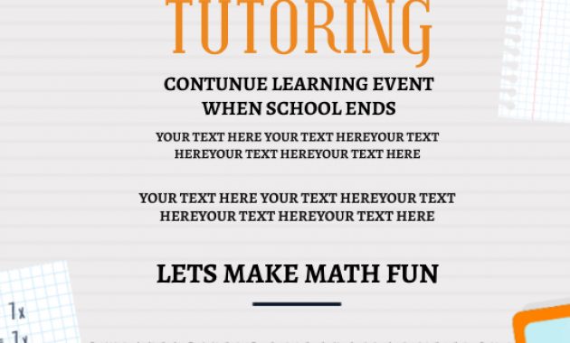 math tutor flyer template, math tutor poster template, free math tutoring flyer template, free printable private tutor flyers, editable tutoring flyer, tutor advertisement sample, free printable tutoring flyer template