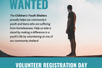 Free Volunteer Recruitment Flyer Template (3rd Printable Design)
