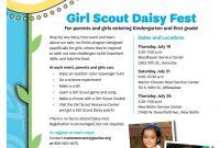 Girl Scout Daisy Recruitment Flyer Free Design (2nd Main Option)