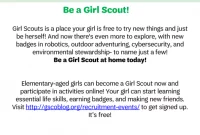 Girl Scout Recruitment Flyer Template Free (2nd Incredibly Design)