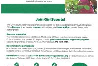 Girl Scout Recruitment Flyer Template Free (3rd Beautiful Design Idea)