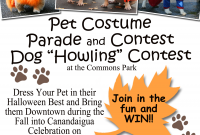 Halloween Dog Parade Flyer Free Printable (1st Awesome Design)