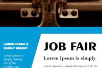 Job Fair Flyer Template Word Free (5th Awesome Design Idea)