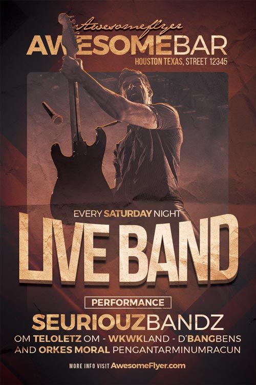 live band flyer template free, live band poster template, live concert poster template, music band poster template, band flyer template word, band flyer templates photoshop, band poster templates, event flyer templates free