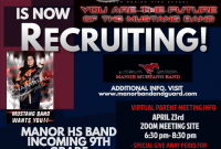 Marching Band Recruitment Flyer Free Idea (2nd Unexplored Design)