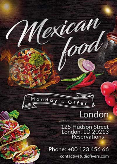 mexican restaurant flyer template, mexican food flyer template, free restaurant flyer template psd, food flyer templates free download, free restaurant flyer template download