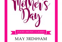 Mother’s Day Flyer Templates Free Download (2nd Adorable Design)