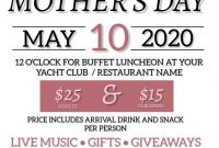 Mothers Day Lunch Flyer Free Design (3rd Wonderful Idea)