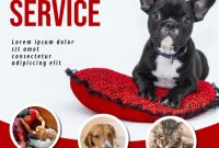 Pet Care Flyer Template Free (2nd Adorable Design)
