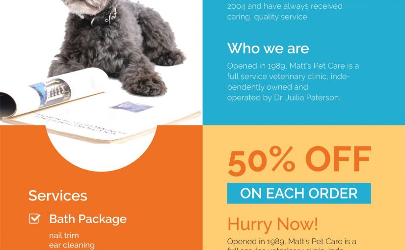 Pet Sitter Flyer Template Free Download (13+ Amazing Ideas)