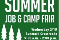 Summer Camp Job Fair Flyer Free Idea (2nd Amazing Design)