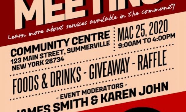 meeting flyer template free, zoom meeting flyer template free, zoom meeting poster template, town hall meeting flyer template free, town hall meeting poster, free community meeting flyer template, free meeting flyer template word, event flyer templates free