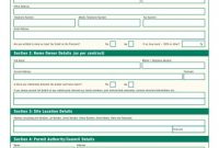 2nd Official HIA Certificate of Insurance Application Form Free Printable Template