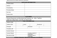 Certificate of Conformance Blank Form Template Free (3rd Printable Format)