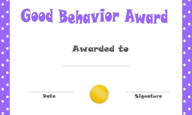 free printable good behavior certificate, certificate of good behavior template, moving up certificate template free, good conduct award certificate, good behavior certificate printable, good behavior certificates free, good manners certificate