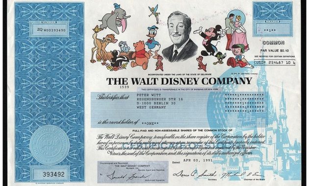 certificate of shares of stock, certificate authorizing registration shares of stock, corporate stock certificate forms, printable disney stock certificate, walt disney stock certificate, certificate of shares of stocks sample format, stock share certificate template, electronic stock certificates