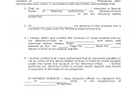 NY Certificate of Conformity Affidavit Form Free (2nd Printable Template)