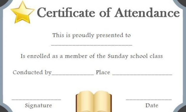 sunday school perfect attendance certificate template, free printable sunday school perfect attendance certificates, free sunday school attendance certificate, sunday school attendance certificates templates, sunday school attendance forms printable, free printable attendance certificates, editable perfect attendance certificate