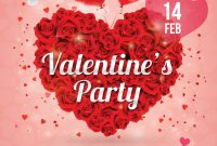 Valentine’s Day Party Flyer Template Free Download (1st Magnificent Idea)