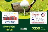Charity Golf Flyer Template Free (2nd Fundraiser Design Idea)