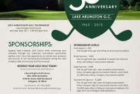 Free Golf Flyer Template Word Format (3rd Professional Concept)