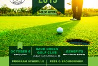 Free Golf Outing Fundraiser Flyer Template (3rd Awesome Design)