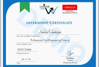 Industrial Training Certificate for Civil Engineering Free Printable (1st Best Template Idea)