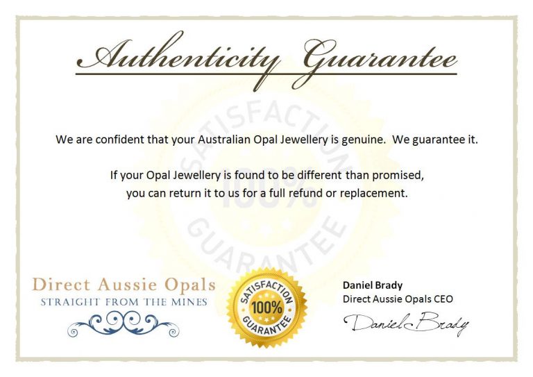 Jewelry Certificate of Authenticity Template Free Printable Format ...