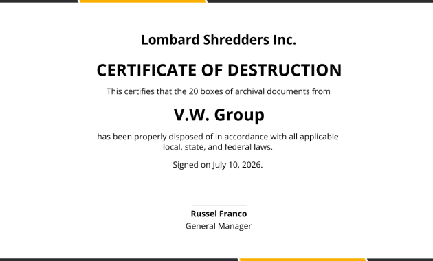 certificate of destruction template, certificate of data destruction template, certificate of product destruction template, certificate of destruction food template, certificate of destruction scrap metal template, certificate of destruction shredding template, certificate of hard drive destruction template, certificate of document destruction template, vehicle certificate of destruction template