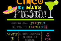 Cinco De Mayo Party Flyer Template (3rd Best Mexican Design Idea)