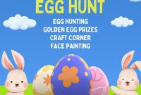 Easter Egg Hunt Flyer Template Free Download (1st Best Option)