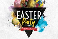 Easter Party Flyer Template (2nd Free PSD Format)