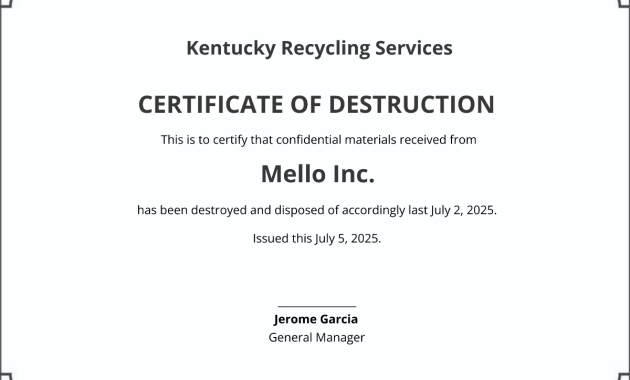 certificate of destruction template, certificate of data destruction template, certificate of product destruction template, certificate of destruction food template, certificate of destruction scrap metal template, certificate of destruction shredding template, certificate of hard drive destruction template, certificate of document destruction template, vehicle certificate of destruction template