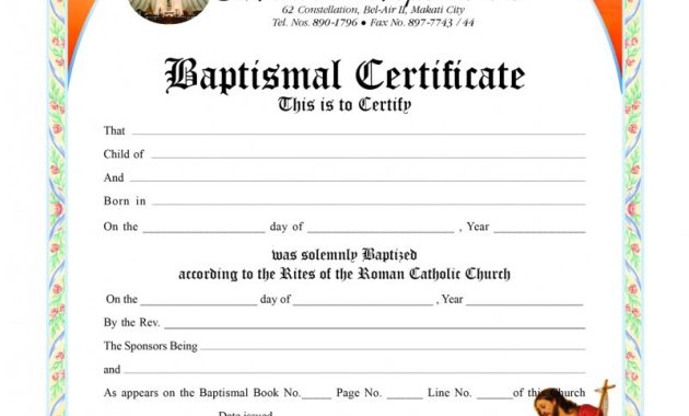 baptismal certificate template, baby baptism certificate template, baptism certificate template word, baptism class certificate template, roman catholic church baptism certificate, episcopal baptism certificate template, pentecostal baptism certificate template, presbyterian baptism certificate template