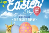 Happy Easter Flyer Templates Free Ideas (3rd Main Design)