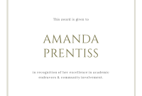 Scholarship Award Certificate Template Free Idea (3rd New Design)